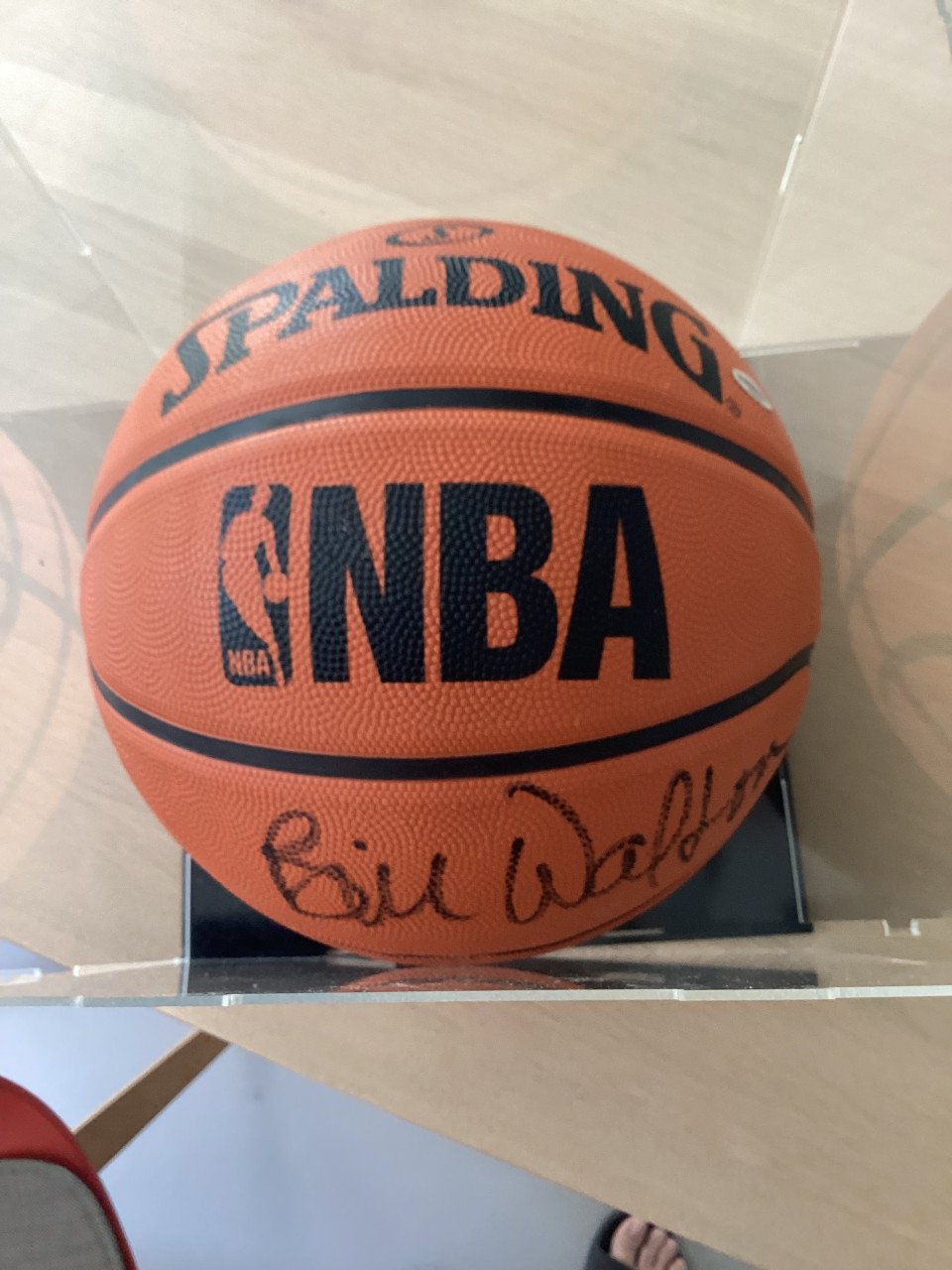 Basketbal, gesigneerd