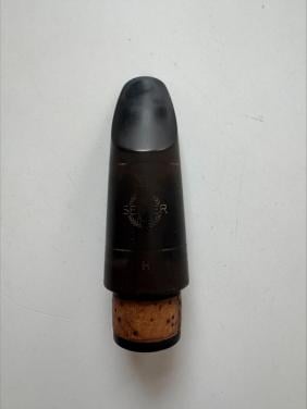 Vintage Henri Selmer Paris ‘H’ Basklarinet Mondstuk (Eboniet)