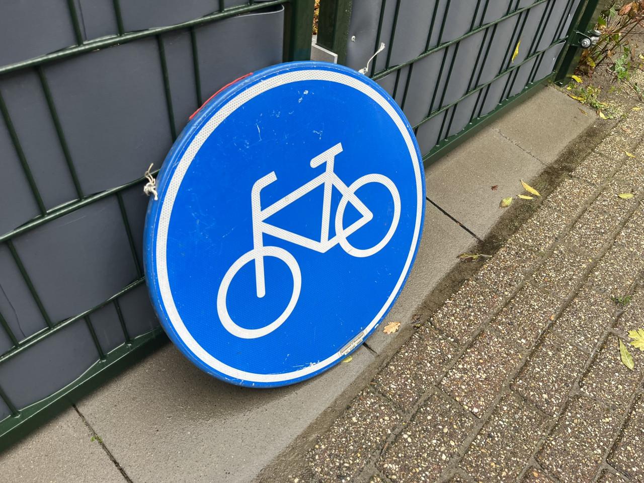 Verkeersbord Fietspad