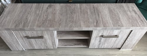 TV meubel grijs eiken