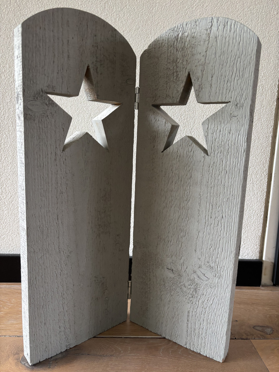 Houten raamscherm