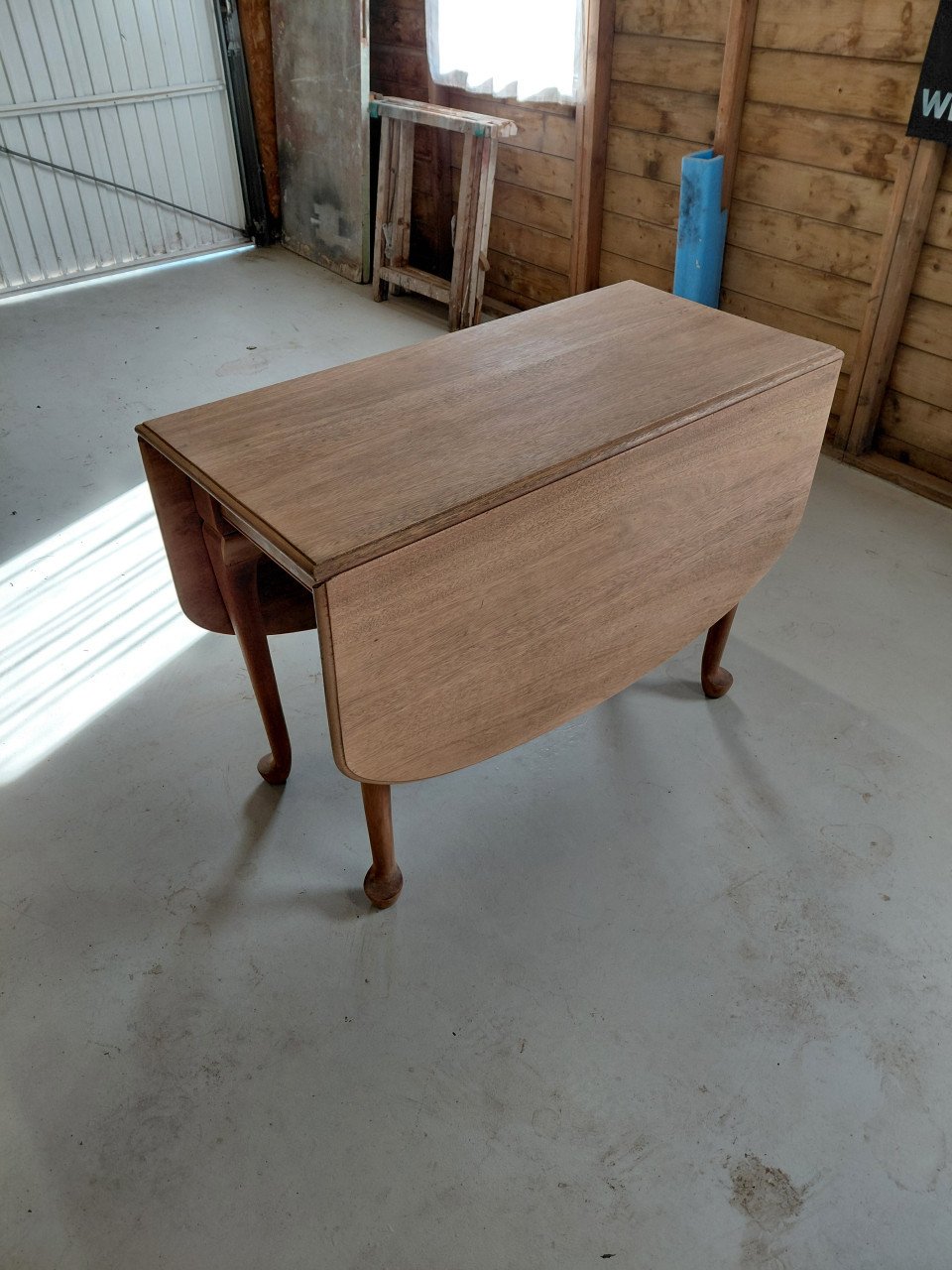 Massief eiken uitklapbare eettafel