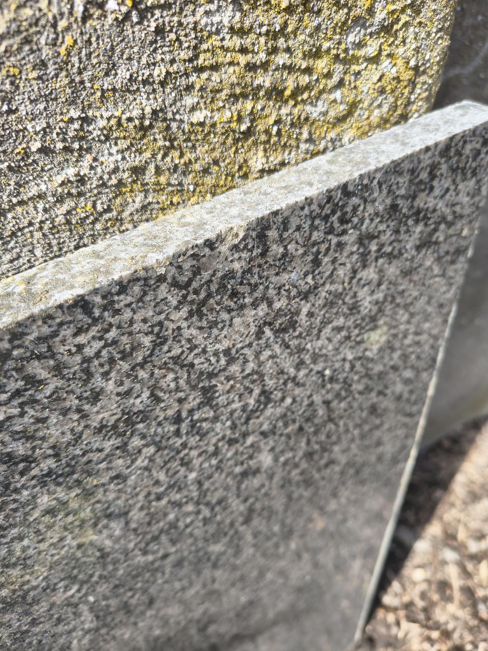 Prachtig zwart grijs granieten blad, keukenblad graniet.