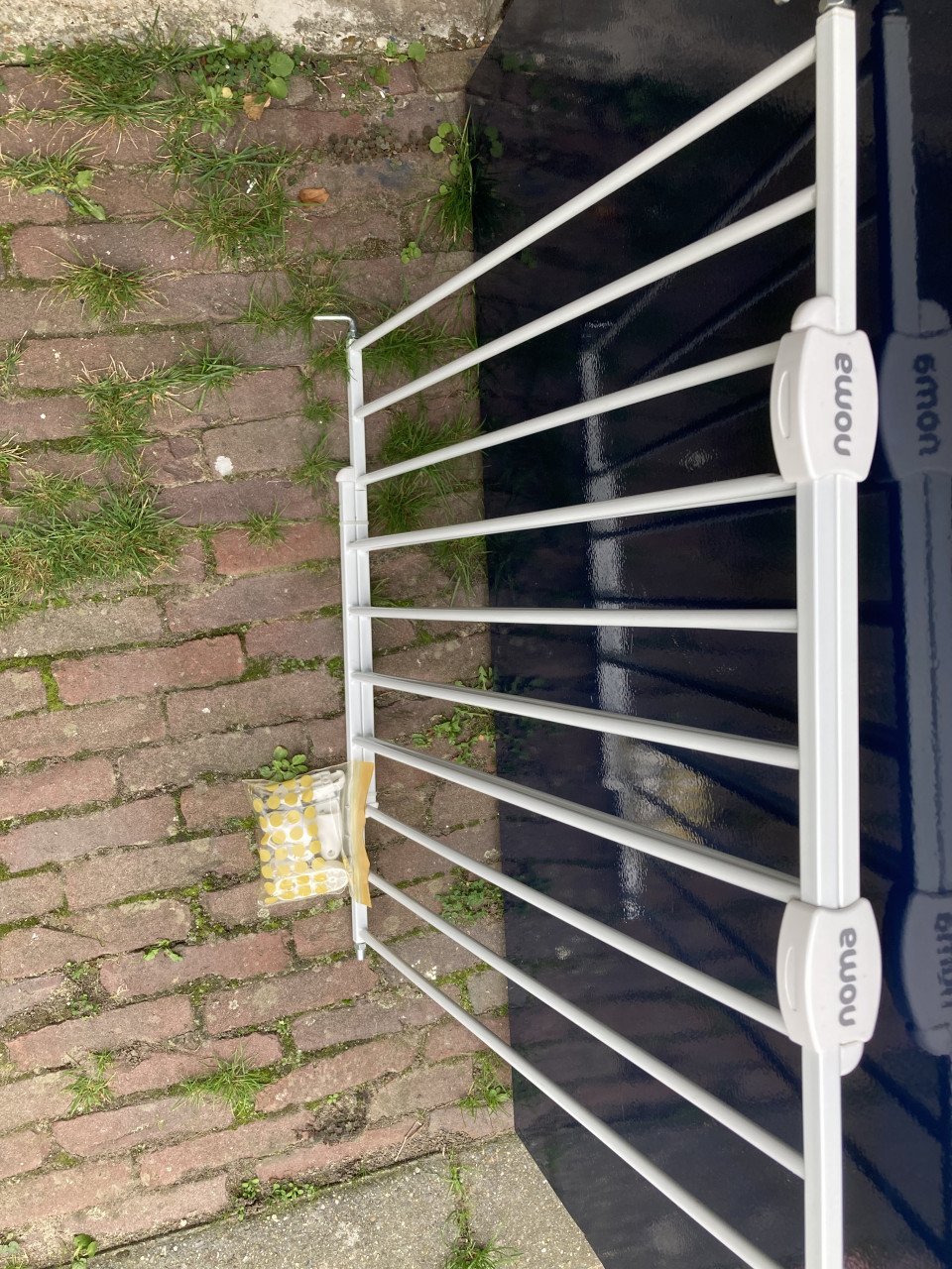 Noma verstelbaar traphekje – geen gebruikssporen, topstaat