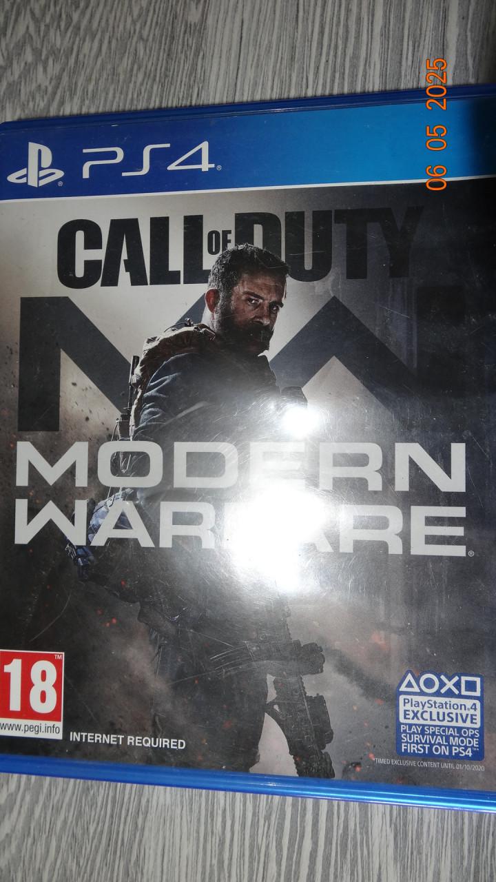 ZGAN PS4 game, Call of Duty MODERN WARFARE