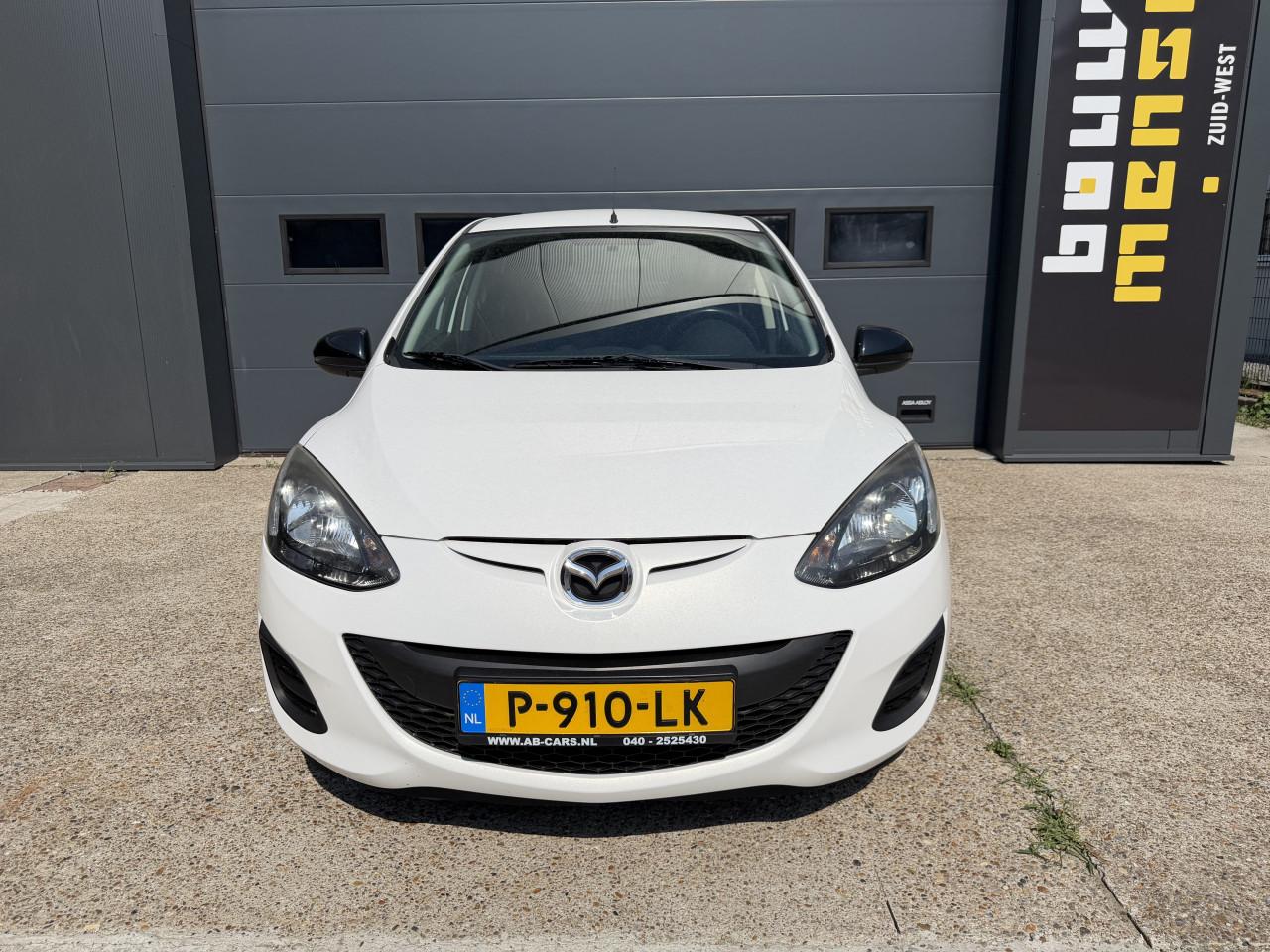 Mazda 2 1.3 TS 55KW 5DRS 2014 Wit Airco Apk Nap Navi