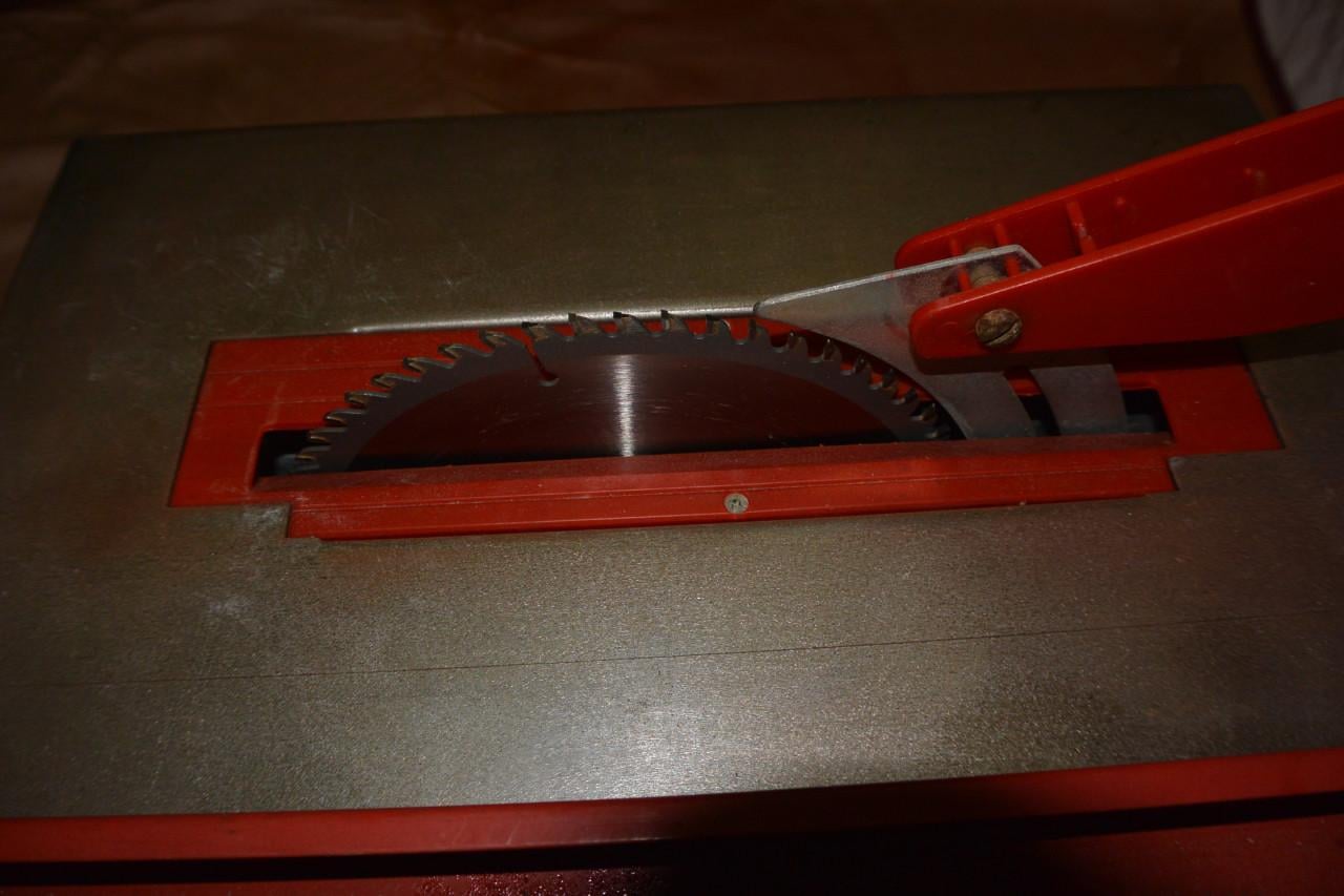 Mini zaagtafel