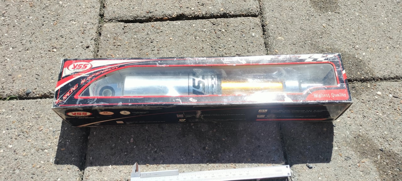 Schokbreker schokdemper vering scooter nieuw