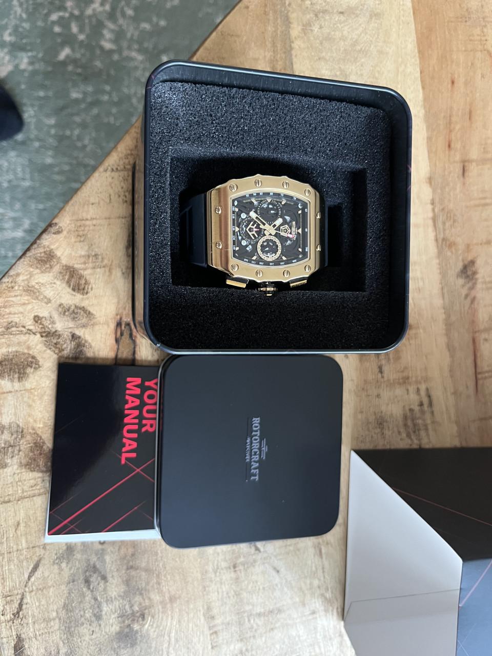 Rotorcraft Commander RC6903 en 6902 Horloge (NIEUW € 589,-!!)