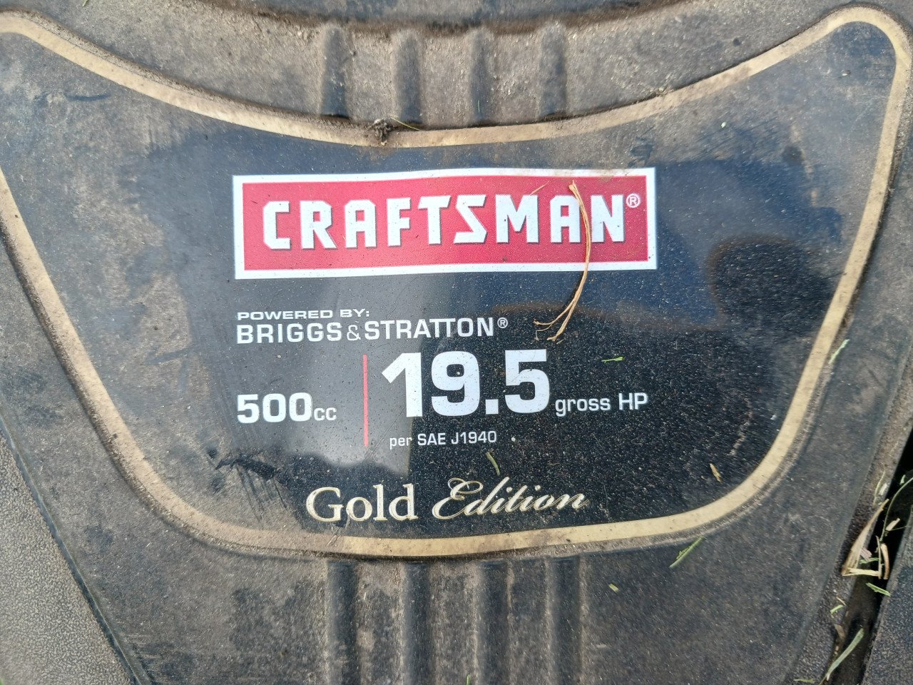 Crafsman 19.5pk zitmaaier.
