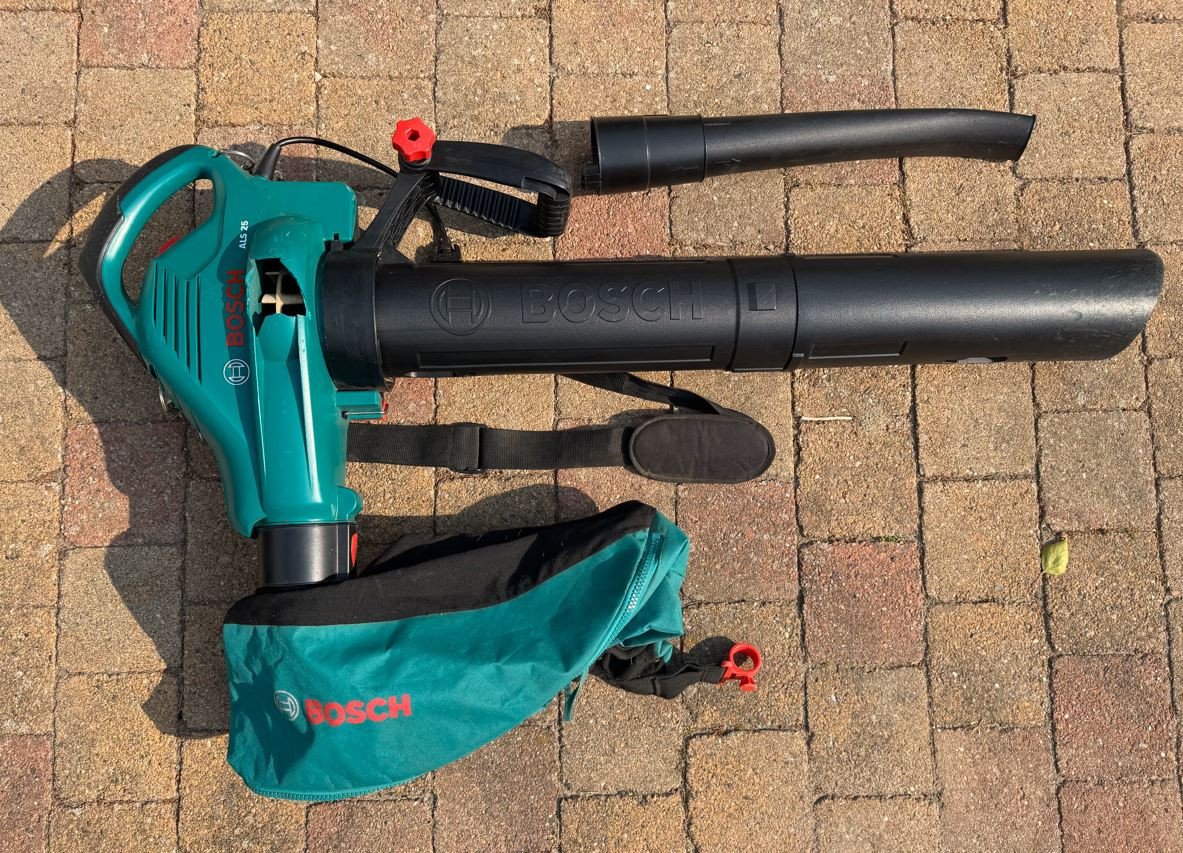 BOSCH ALS 25 bladblazer, -zuiger, met schade, v. reparateurs e/o onderdelen
