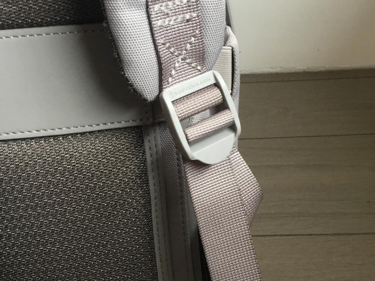 Rugtas Kapten & Son -Grijs