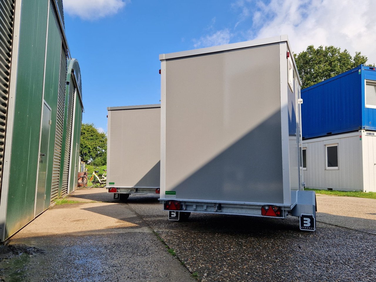 Mobiele badkamer / nooddouche / tijdelijke douche te huur