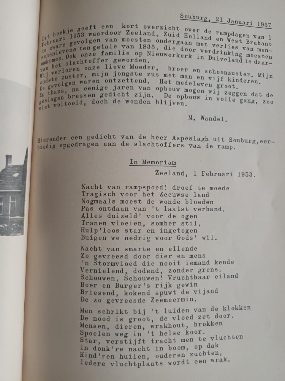 Stormramp 1953 door M. Wandel