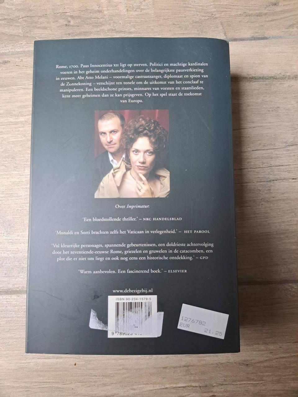 Thriller Secretum van Monaldi & Sorti