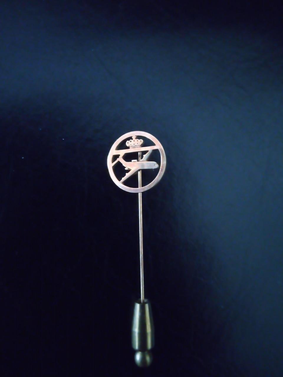 Gouden das/reversspeld 200e Fokker Fellowship 1984