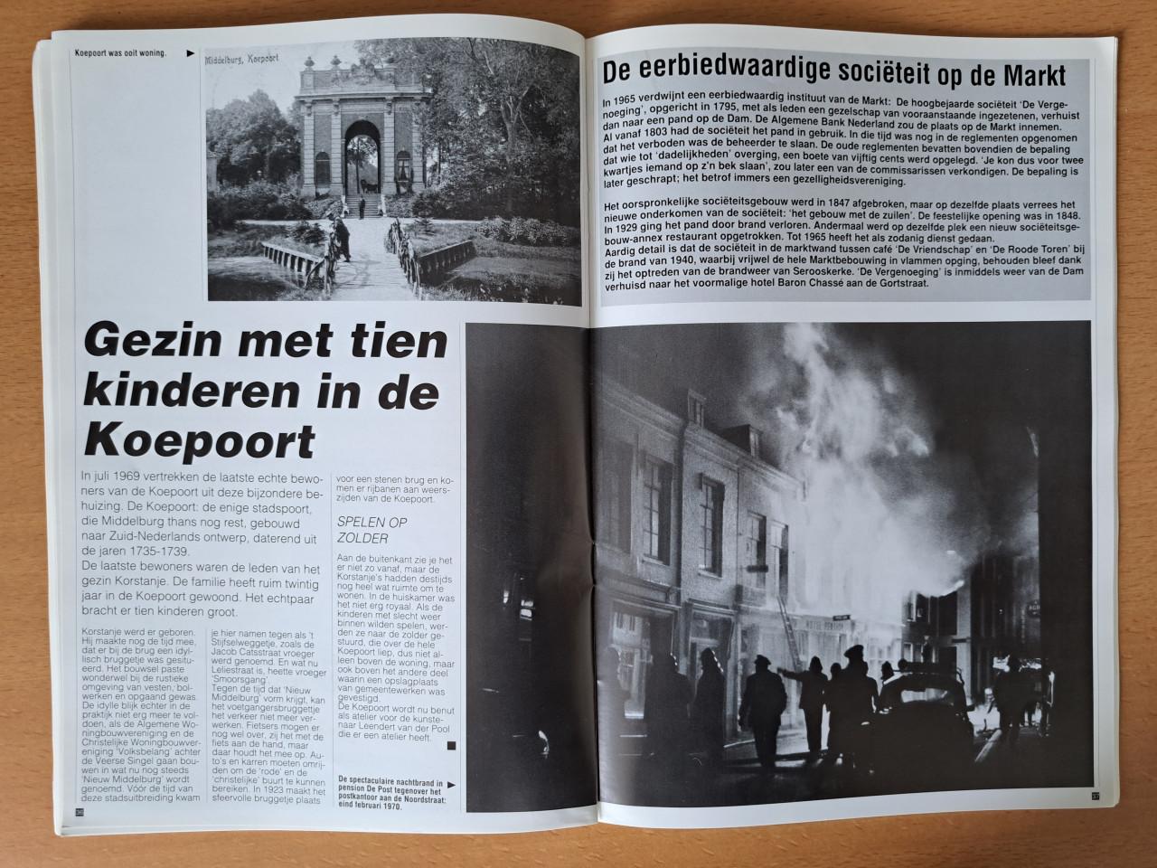 Mondvol Middelburg - Nostalgische aantekeningen bij een veranderd stadsbeel