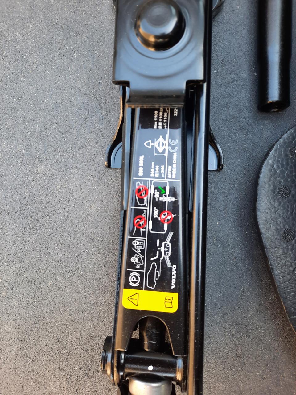 Reservewiel thuiskomer volvo complete set