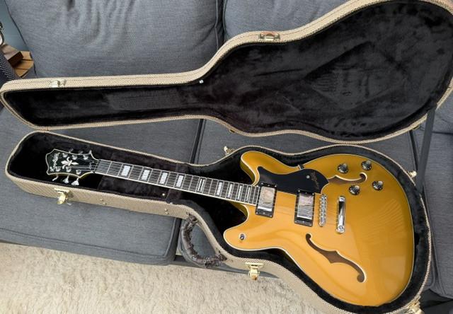 Nee geen Gibson, beter. ..Hagstrom Viking.