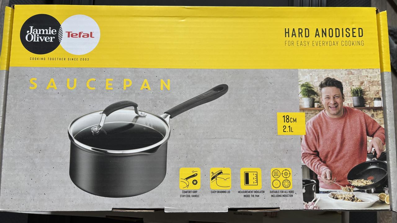 Set nieuwe Jamie Oliver Tefal pannen