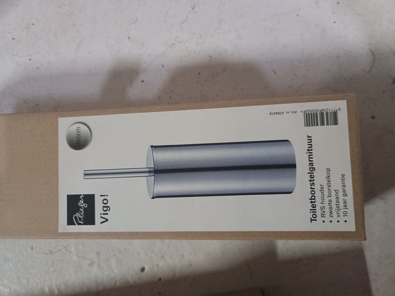 Plieger wc / badkamer spullen nieuw in de verpakking