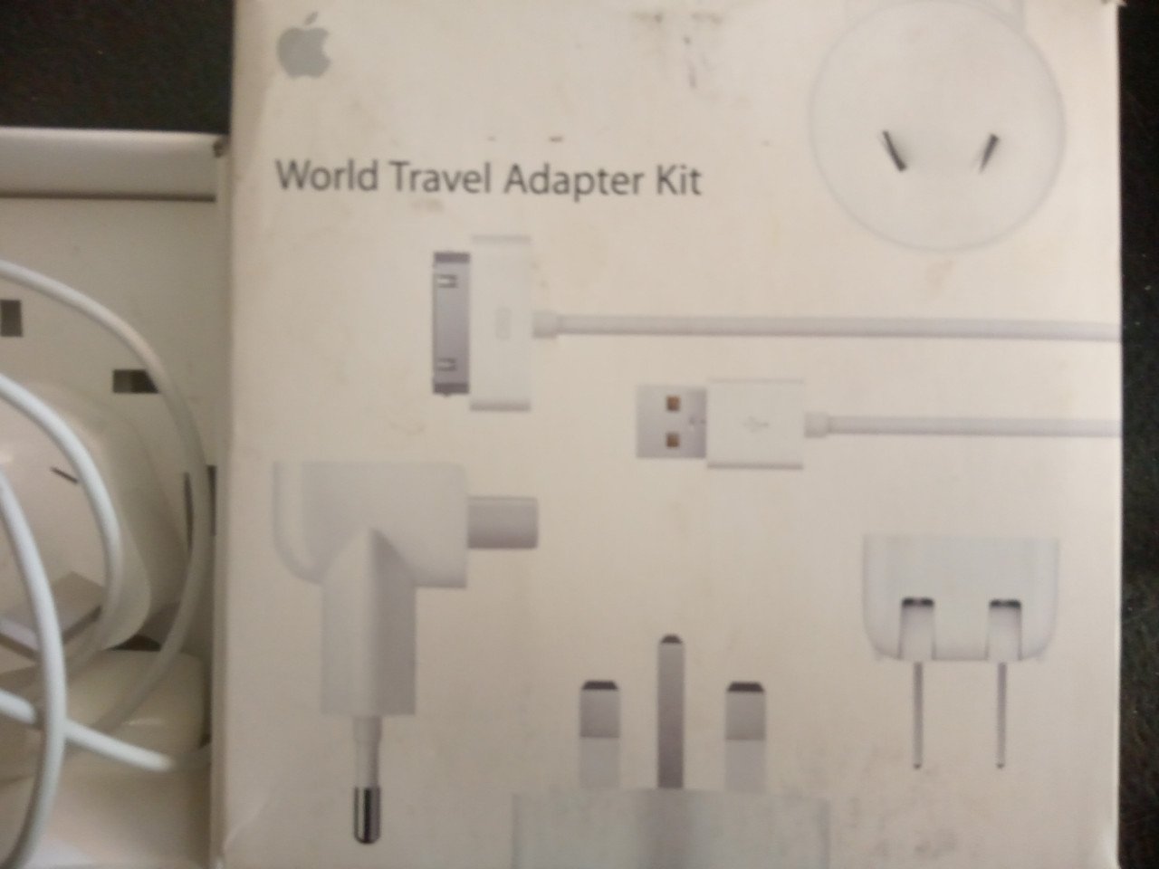 Apple World Travel Adapter kit.