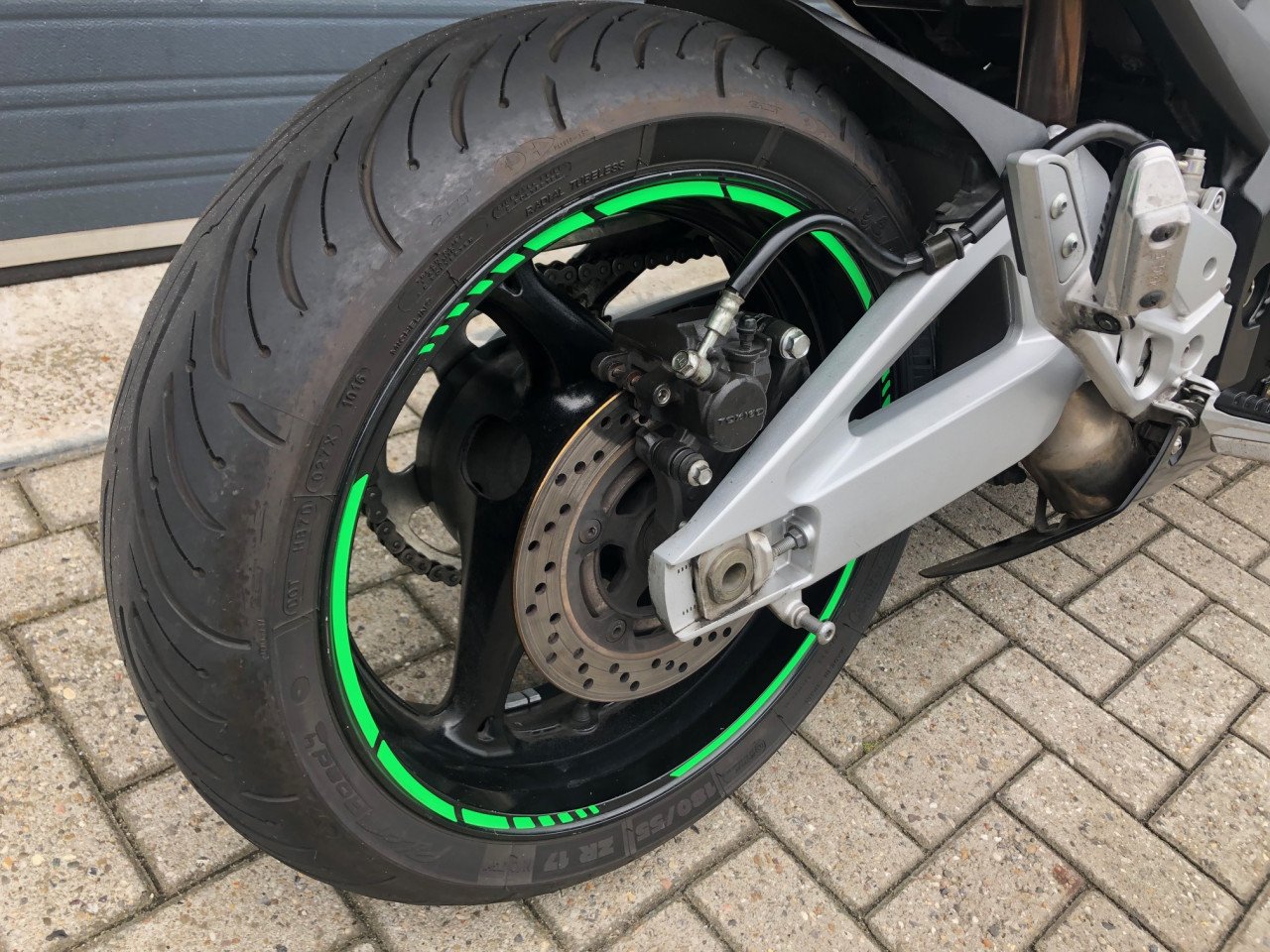 Suzuki GSR600 uit 2007 met 35 dkm, Rizoma, Ermax, etc, rijklaar €3250,-