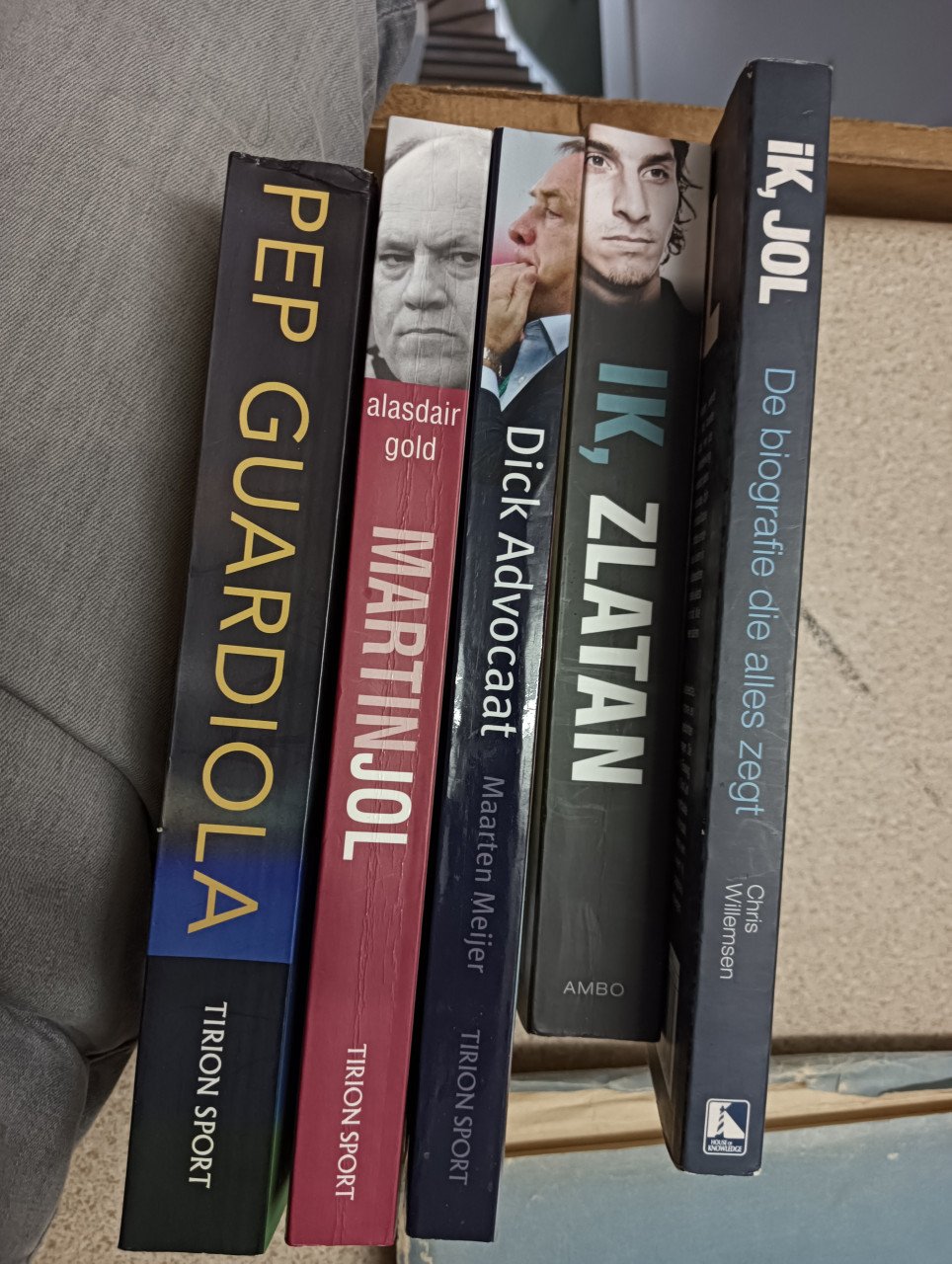 Boeken biografieën sport etc