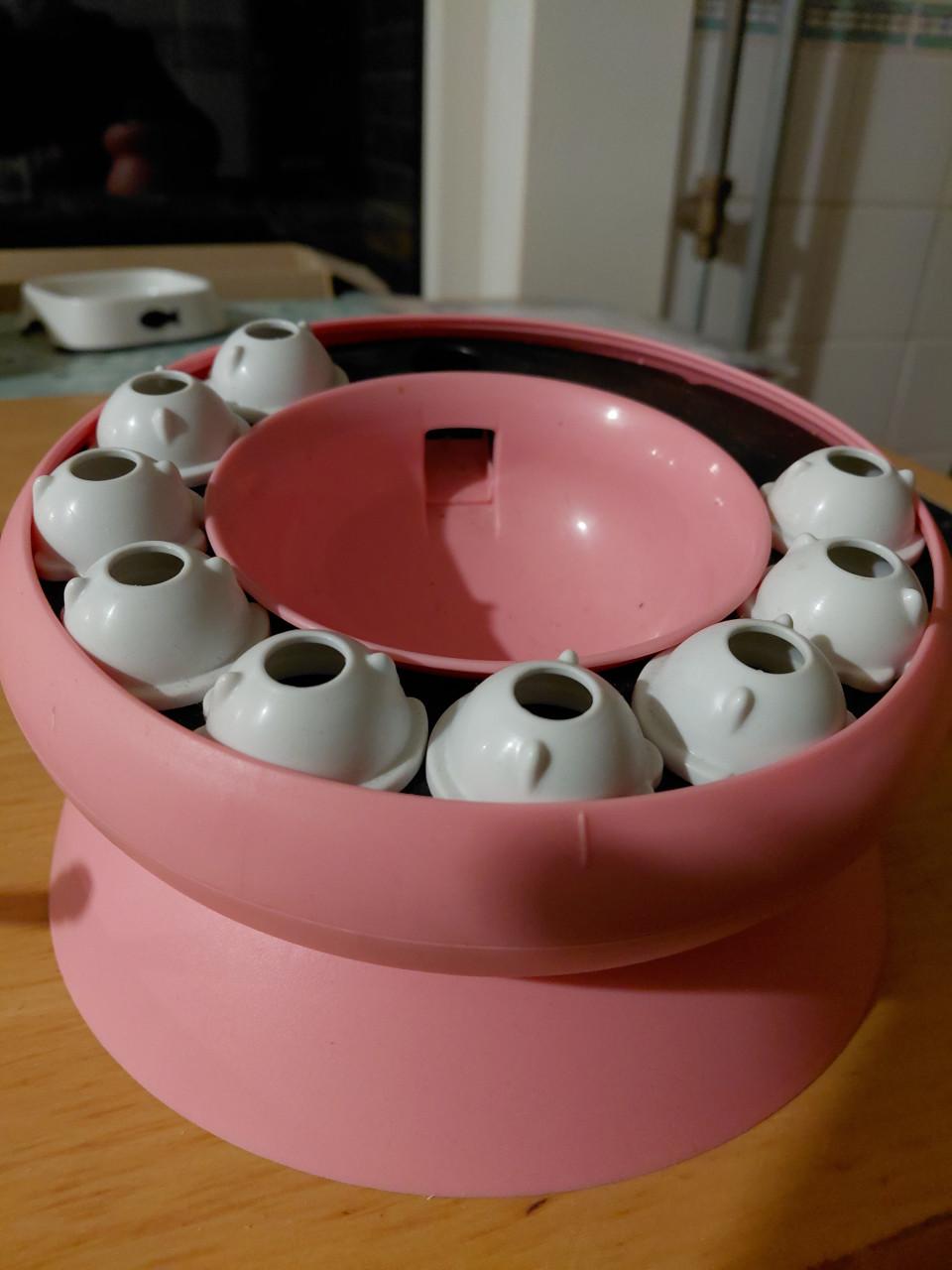 Speelgoed voor de kitten.