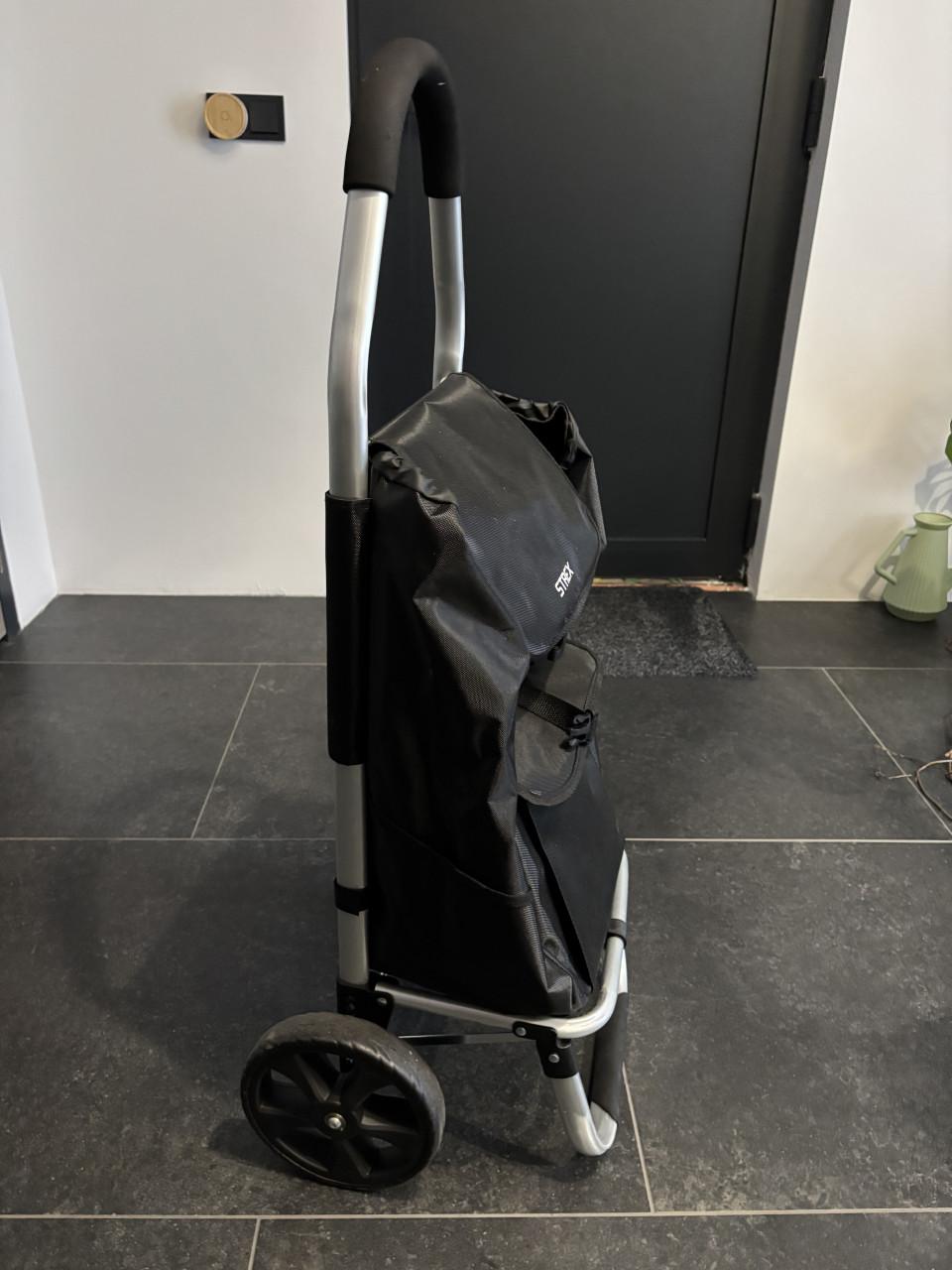 Boodschappen tas met wieltjes