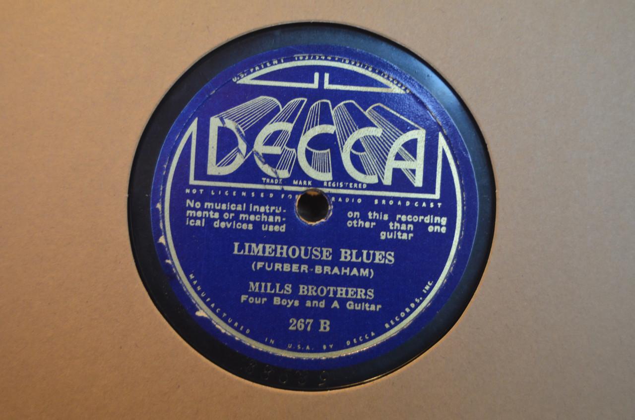 Bijzondere 78rpm Mills Brothers (2)