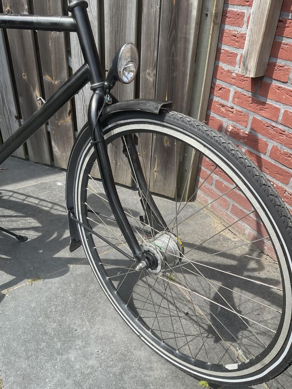 Degelijke studenten fiets