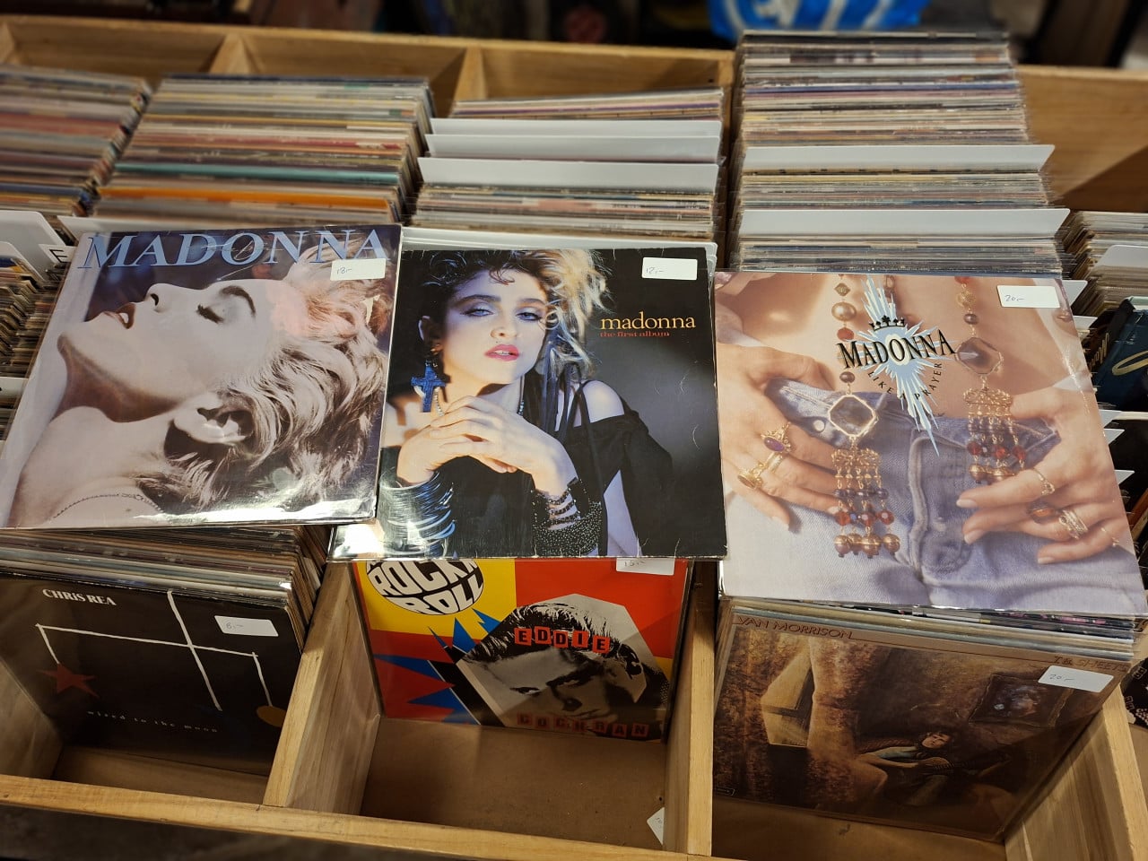 In en verkoop lps