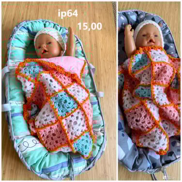 Baby born / babyborn babynestje . Opbrengst KiKa. Poppenkleertjes.