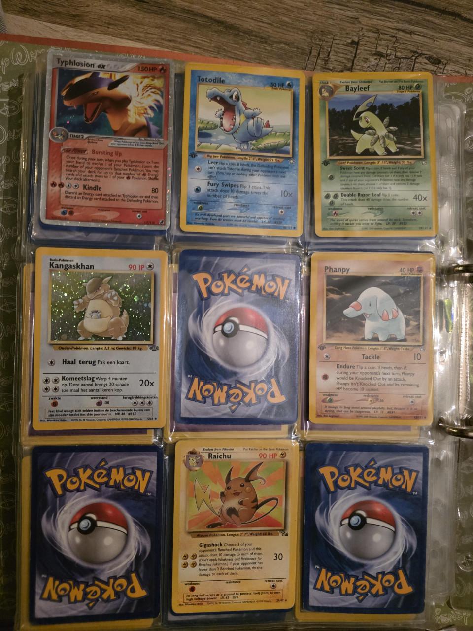 Pokemon kaarten collectie gezocht