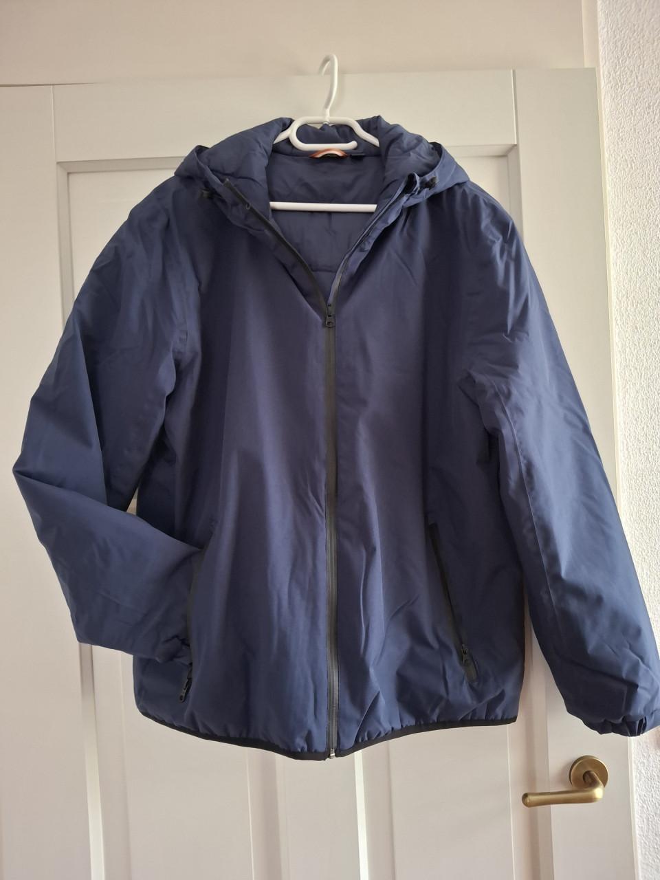 Nieuwe donkerblauwe heren tussendoorjas maat L