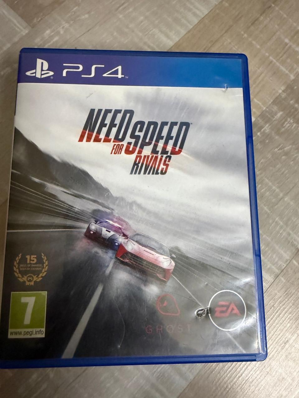 PlayStation 4 spel: Need for speed Rivals
