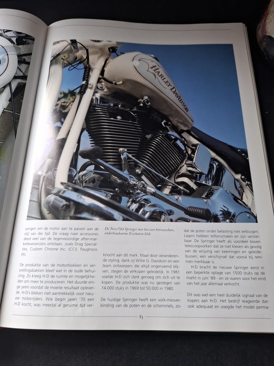 Harley Davidson boek