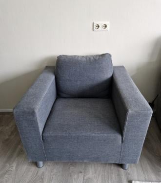 TEAB moet weg! Fauteuil antraciet in goede staat