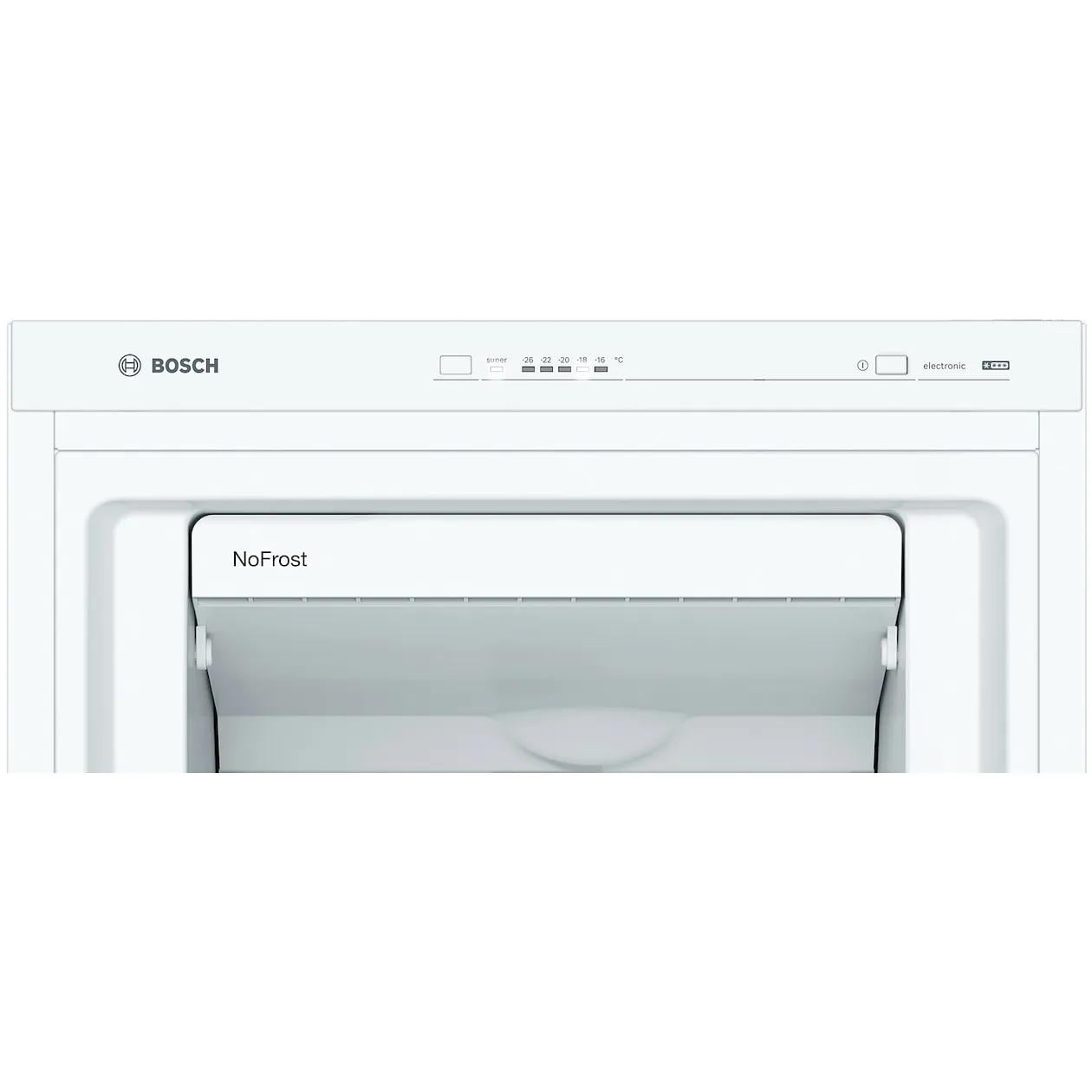1 jaar oude vriezer BOSCH GSN36VWEP Serie 4  Nofrost vrieskast 186x60 cm.