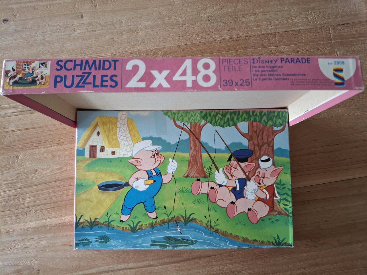 Vintage Legpuzzels, 3 stuks