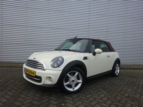 Mini Cooper Cabrio mini 1.6 pepper airco / stoelverw. / elektr. ramen / cru