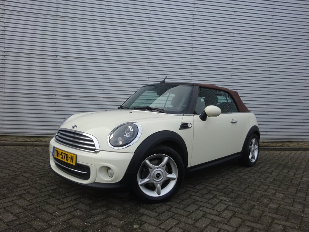 Mini Cooper Cabrio mini 1.6 pepper airco / stoelverw. / elektr. ramen / cru