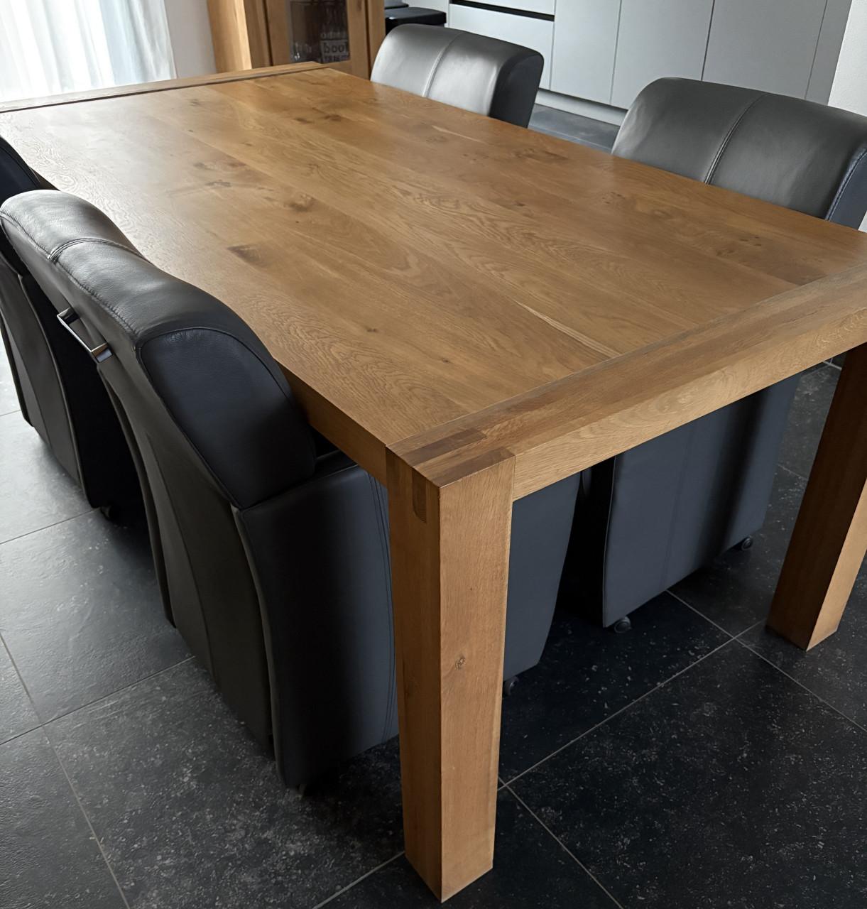 Te koop: Massief eiken inrichting woonkamer