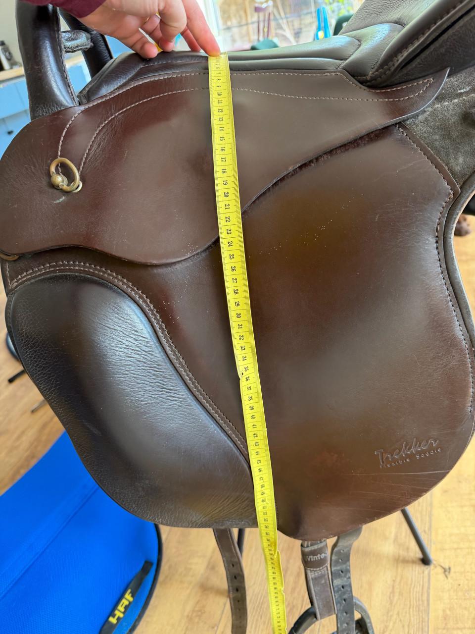 Trekker Luxus semi boomloos zadel complete set