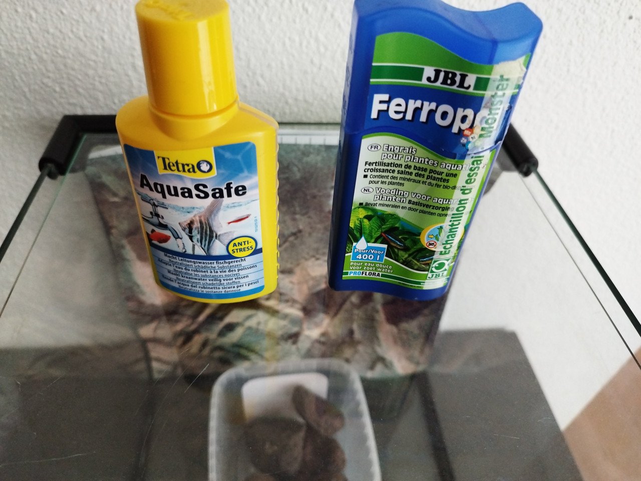 Superfish aquarium met glasplaat