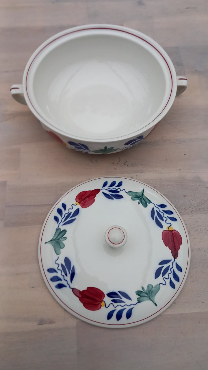 Boerenbont dekschalen