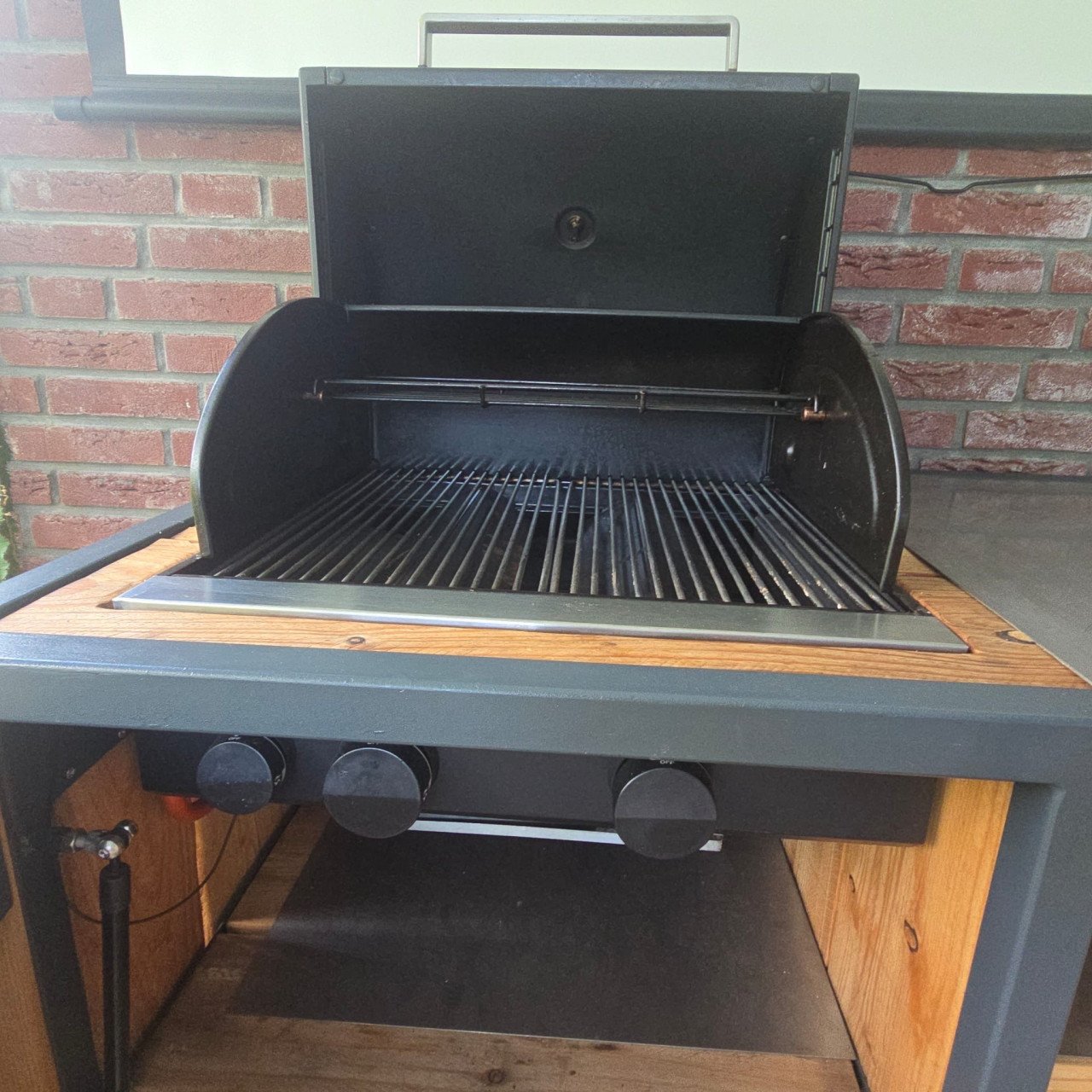 Complete buitenbarbecue – met Cadac, gasbarbecue & ruimte voor (Green) egg