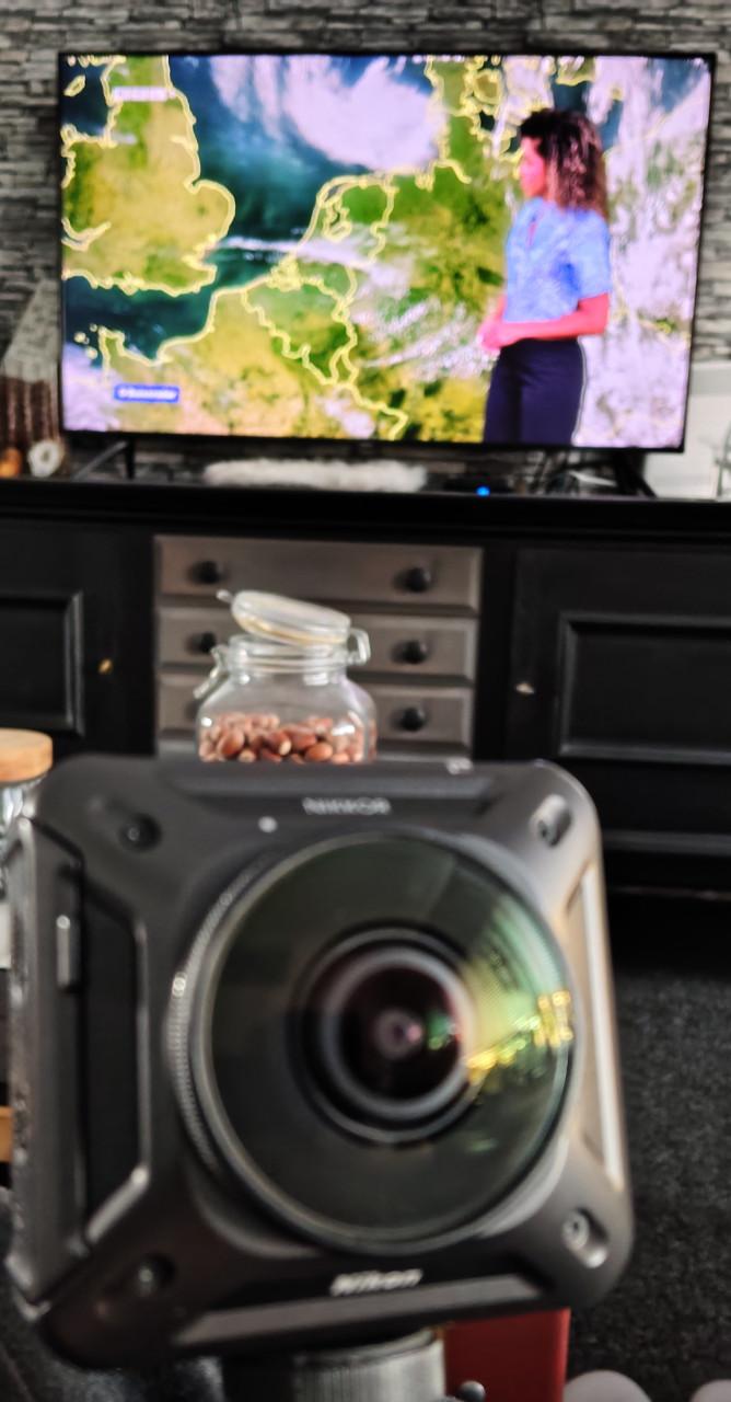 Nikon KeyMission 360 4K 360 graden camera.