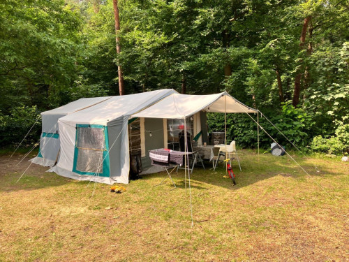 Vouwwagen met 4 slaapplaatsen